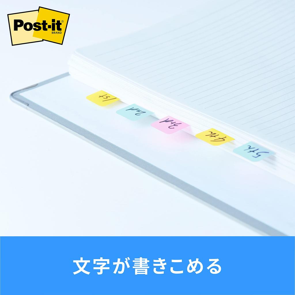 Film Sticky Notes Index Heading Rectangle Thick Multicolor 40 X 18mm 3 Colors 10 Sheets Post-it 686MC-5