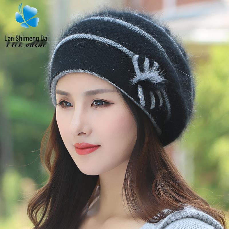 Women's Casual Autumn/Winter Knitted Wool Hats – Warm, Fashionable Outdoor Travel Accessories