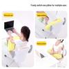Ergonomic Lumbar Support Pillow for Office Chair and Workstation - for Sitting or Lying Down