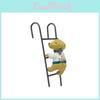 Resin Climbing Miniature Stairs Little Dog Display Ornament For Decor Room