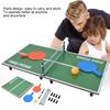 Indoor Mini Table Tennis Table Game Folding Ping Pong Desk Parent Child Entertainment Toy