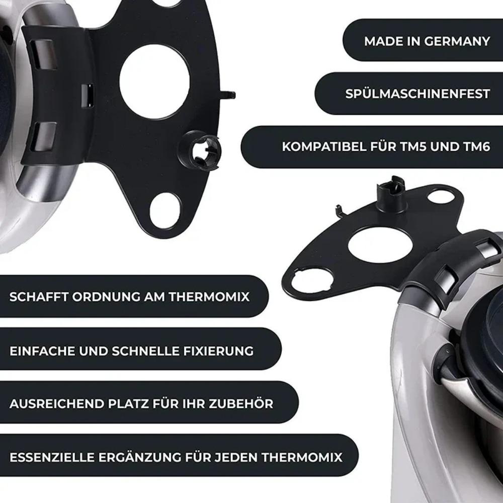 TM5 TM6 Storage Rack Holder Space For Up To 5 Accessories Suitable for Thermomix Accessories Kitchen Tool