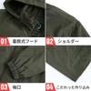 Jacket Outdoor Tops Spring Thin Autumn Hooded Lightweight Embroidery Plain Stylish [Manatsulife] Men's 7886. (Navy, L)