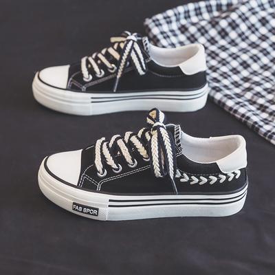 Туфли на платформе, женские, весенние, женские, низкие, повседневные, универсальные, студенческие, белые, резиновые, для сноуборда, туфли Tide