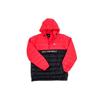 Two-Tone Spliced Half-Zip Cotton Jacket Men Jackets Red VN0A45B1YHU