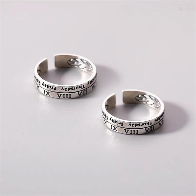 Ретро резное мужское открытое кольцо винтажные ювелирные изделия на палец в стиле панк рок женские аксессуары для вечеринок