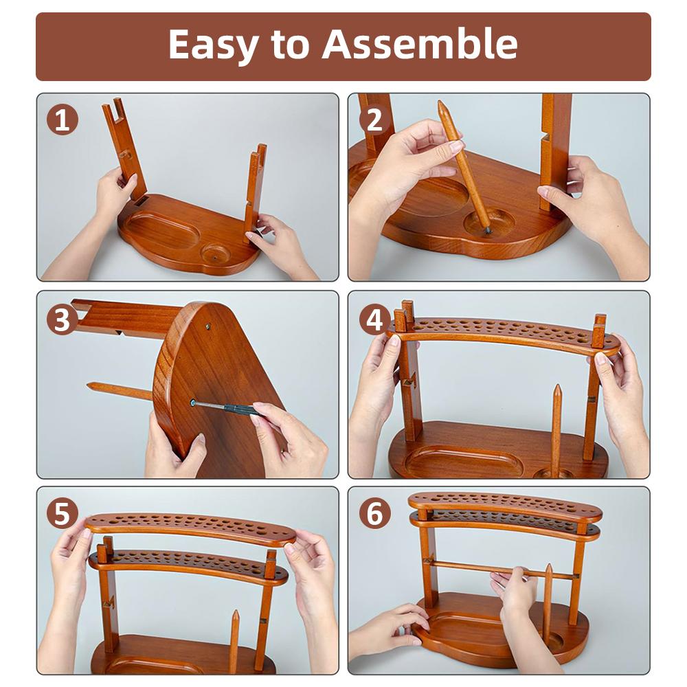 1 шт. Портативные держатели для пряжи для DIY Инструменты для вязания крючком Аксессуары - Ручной вращающийся намотчик для клубков пряжи с полкой для хранения