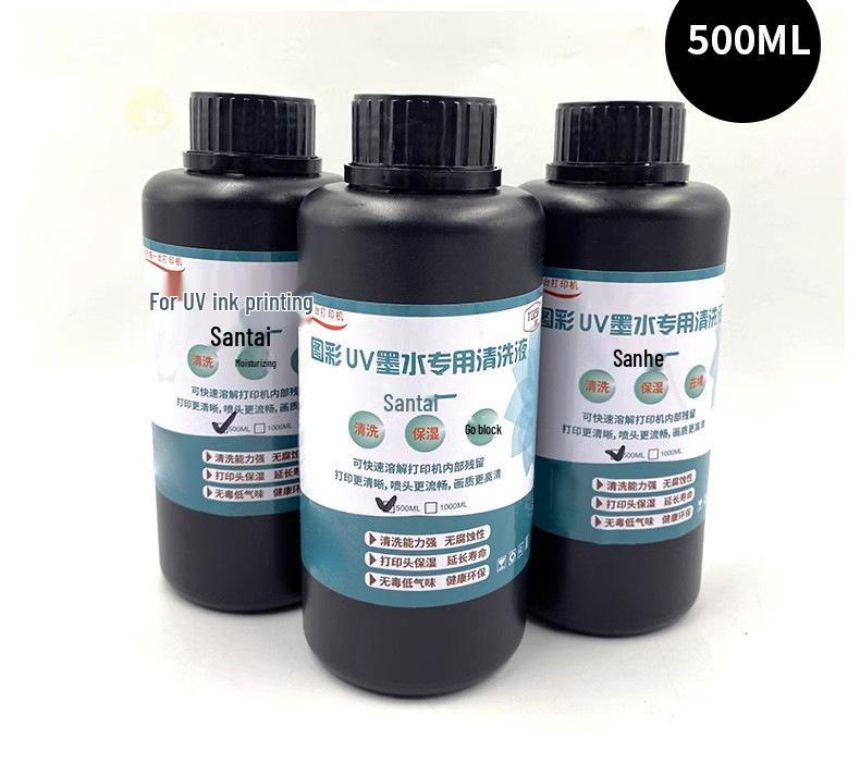Eco-Friendly UV Ink Cleaning Solution for Seiko, Konica, Ricoh - Cleans & Moisturizes