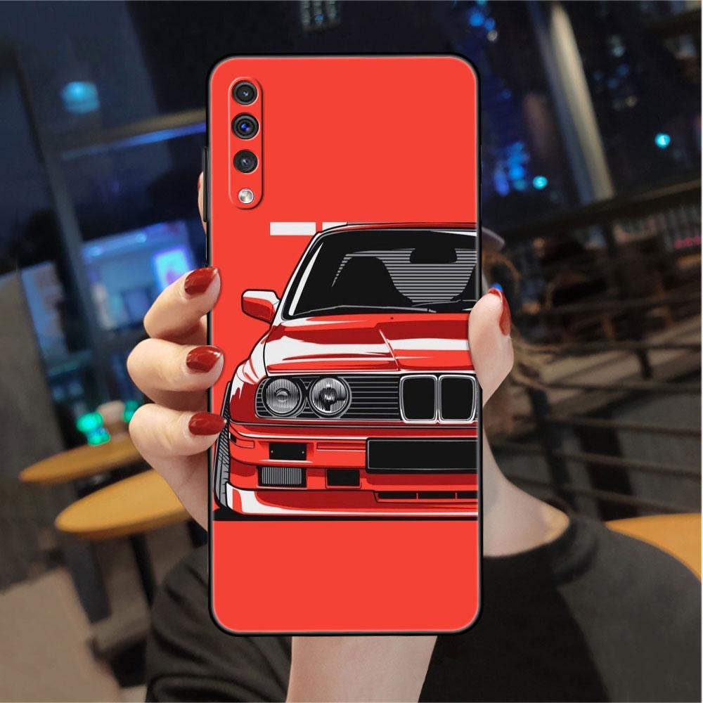 Чехол для Samsung Galaxy A50 A20e A70 A10 A40 A20s A10s M30s M51 M31s, черный мягкий чехол для телефона, Япония JDM, спортивные автомобили, комиксы