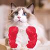 Cat Muscle Arm Costume 3D Printed Funny Cat Neck Arm with Muscle Pet Spoof Toy Hanging Arm Kitten Birthday Party Supplies