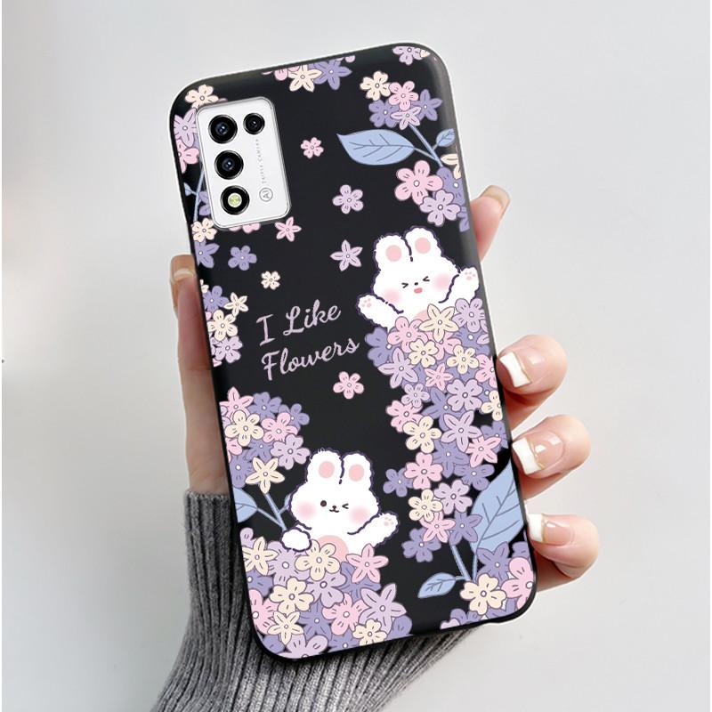 For ZTE Libero 5G III,  A202ZT Soft Silicone Black Case For ZTE Libero 5G II, A103ZT Popular Pattern Panda Shockproof Shell