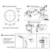Eight Digit Password Mailbox Digital Electronic Smart Cabinet Lock Password Keypad Smart Lock Lock