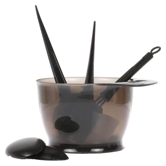 5 шт. Профессиональный набор инструментов для окрашивания волос, кисть для окрашивания, расческа, чехол для ушей, миска для смешивания