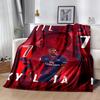 Mbappe 23 Blanket Durable Comfort Suitable for Office Couch Sofa Four Seasons Multipurpose Stylish Decor Gifts For Family Or Friends