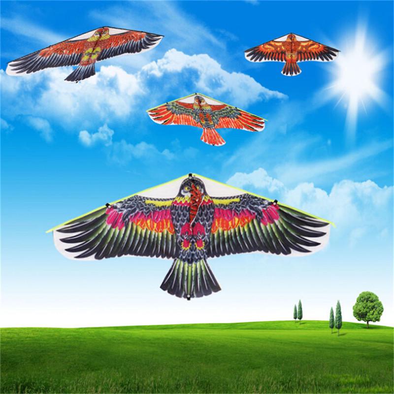 Eagle Kite Children Triangle Kite Easy Fly Outdoor Toy Beach Park Garden Flying Kite Durable Paper Kite
