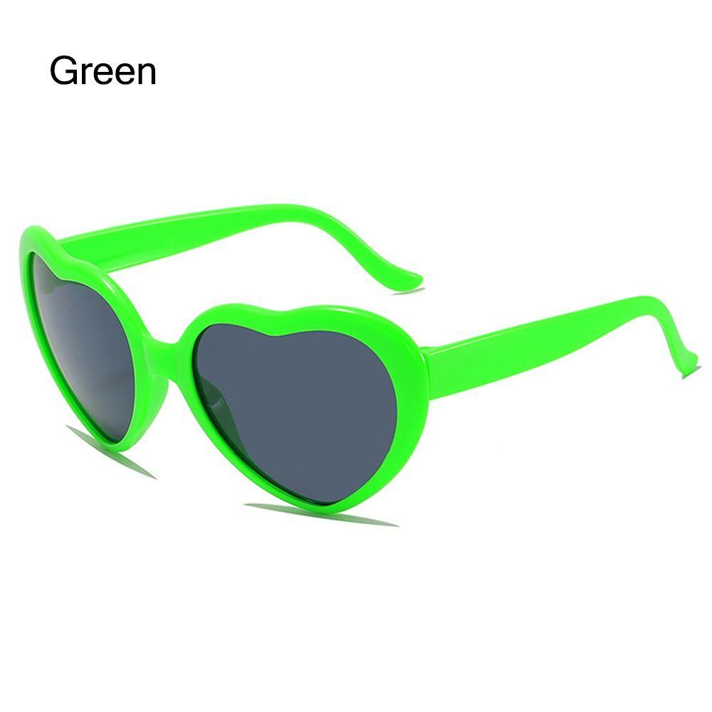 Cosplay Heart Sunglasses UV400 Protection Beach Shades Cute Party Glasses  for Women