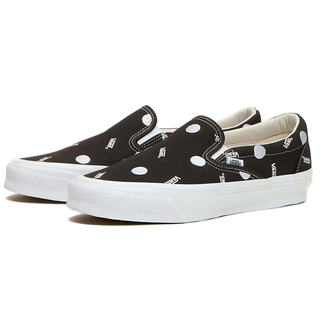 Слипоны Og Classic Vans Lx 'Горошек - Черный' VN0A45JKBLK