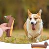 Dog Chew Toy Silicone Simulated Dachshund Modeling Squeaky Interactive Puppy Toy Bite Resistant Dog Accessories