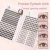 Extra Large Capacity Eyelash Book Mixed Pack 400 Clusters Natural Trilogy Sunflower Wheat Sheep Pure Wild False Eyelashes