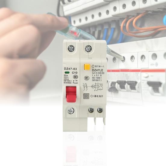 DZ47LE-63 1P 10/16/20/32/40/63A Защита от утечки бытового выключателя