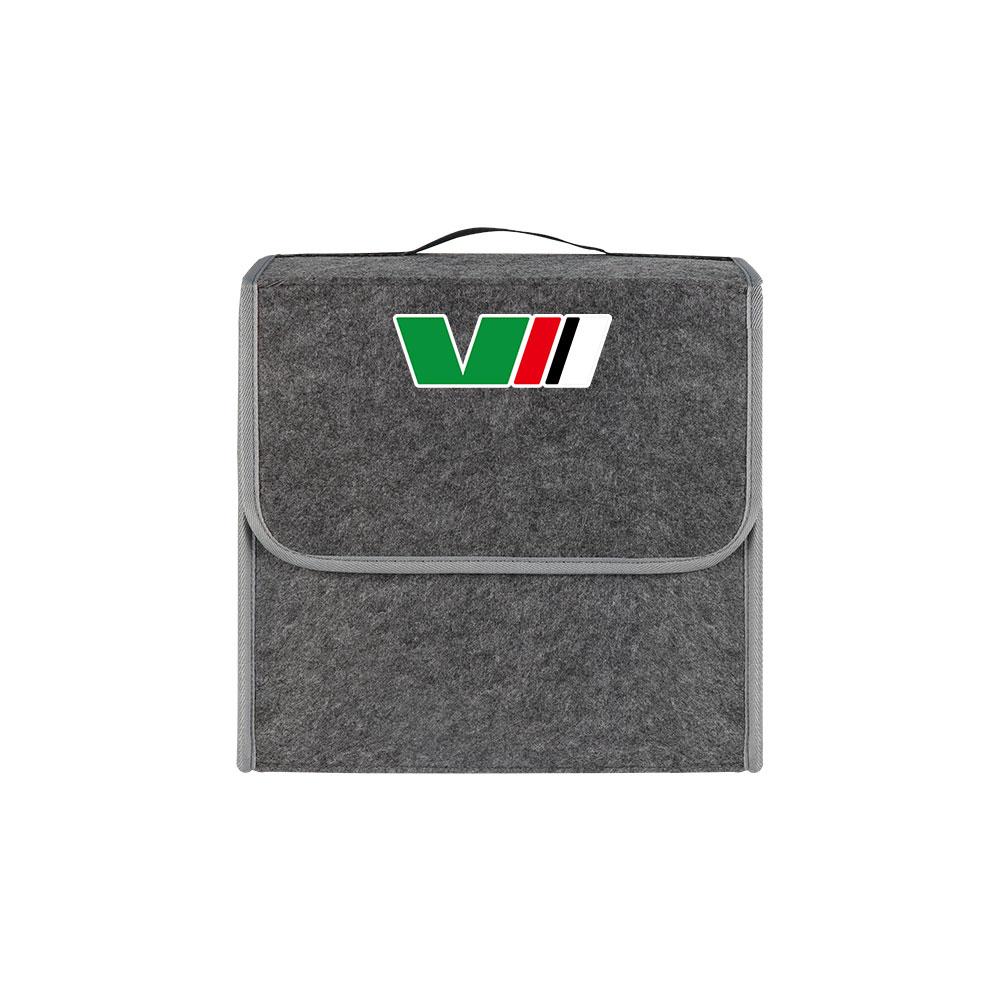 NADH5 Car Trunk Storage Box Foldable Felt Car Organizer Stowing Tidying Box Car Accessories For Skoda S Fabia Octavia VII Karoq Kamiq