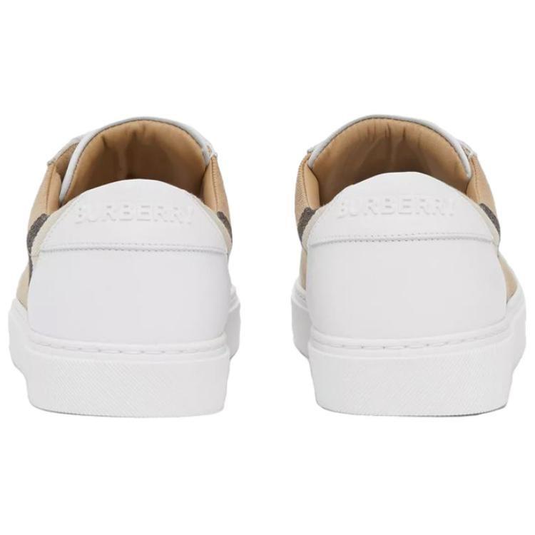 Burberry Кеды в клетку Archive Beige White Женские 80243261