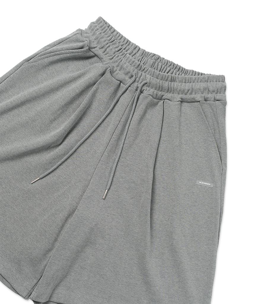 WITHOUT SUMMER Cozy Sweat Shorts_Gray