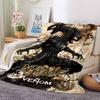 Custom Name Venom Artwork blanket for Couch & Bed, Plush Cozy Fuzzy Blanket Super Soft & Warm Blankets for Fall and Winter. 09089