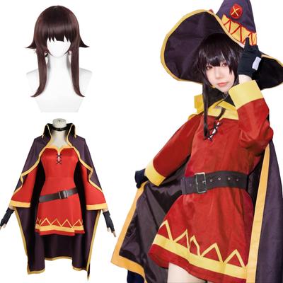 KonoSuba Косплей Казума Сато Косплей Костюм Богиня Аква Косплей Волшебница Мегумин Косплей Костюм Казума Сато Благословение этого прекрасного мира Косплей