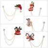 Sock Brooches Snowman Christmas Tree Xmas Pins Christmas Brooch Christmas Jewelry Enamel Badges