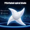Luminous Shuriken Toy 1/2Pcs LED Light-Up Rotating Toy, Ninja Star Spinner with RGB Colorful Lights Lighting, Glowing 4-Blade Weapon Cosplay Prop for