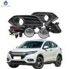 1 Set Fog Lights  Fog Light Headlight For Honda HR-V Vezel  2019 2020 2021   Fog Lamp Cover Grill Frame Foglights Driving Lamp