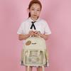 Cartoon Letter Puppy Kids Clear Backpack Cute Animal Design Toddler Bag School