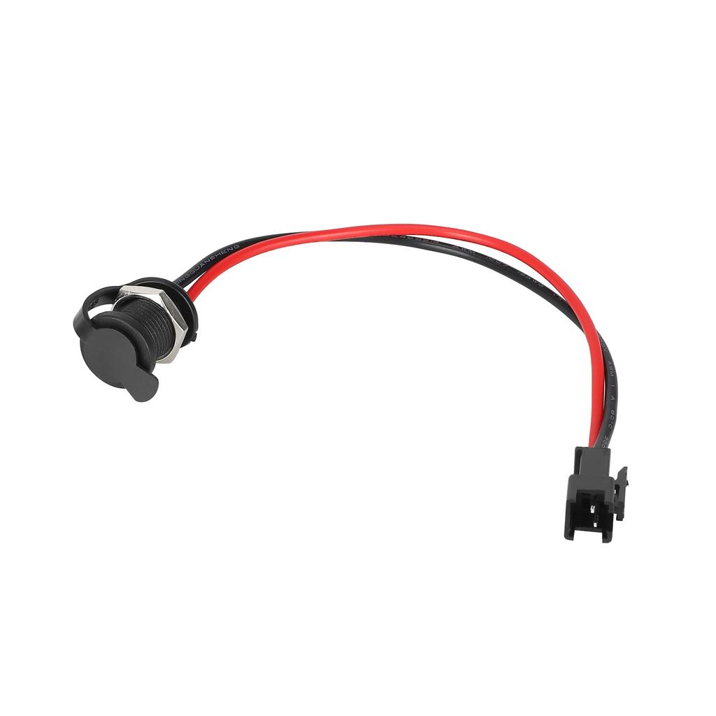 Гнездо для зарядки электроскутера DC5.5x2.1mm гнездо для гнезда питания с креплением на панель водонепроницаемый разъем с кабелем