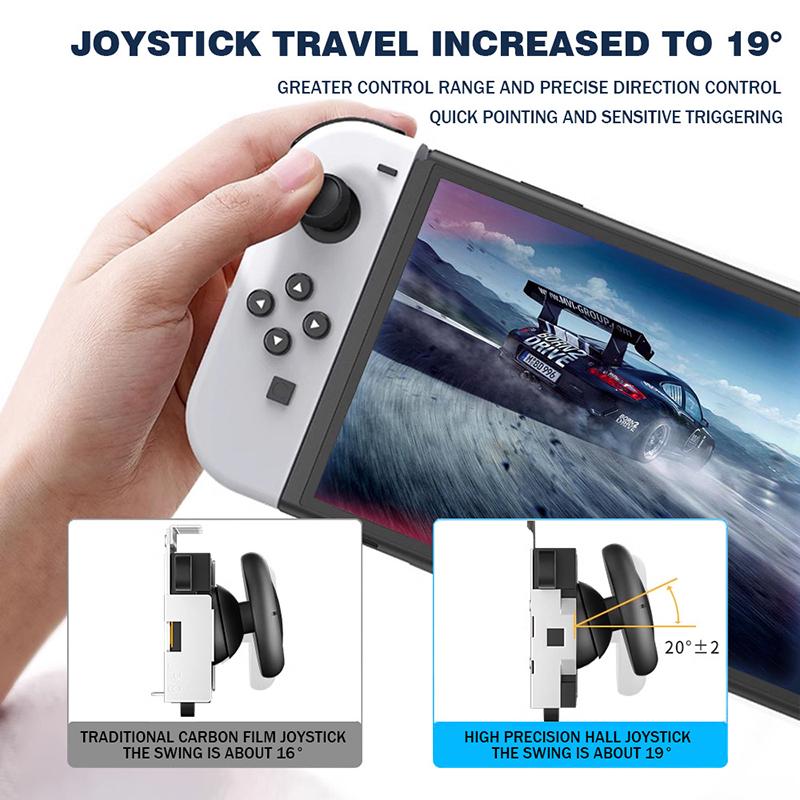 1 шт. Джойстик на эффекте Холла для Switch/Lite/Oled Joycon Аналоговый стик для большого пальца Без дрифта Магнитный стик Холла