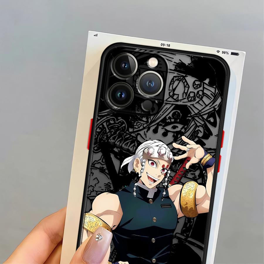 Горячий Аниме Клинок Рассекающий Демонов Чехол для iPhone 17 Pro Max 12 Air 15 16 Plus 11 14 XS XR 13 Mini 7 8 SE Funda Задняя Крышка Телефона