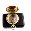 Antique Vintage Brass Pocket Compass Brass Nautical Compass Marine Compass Gift