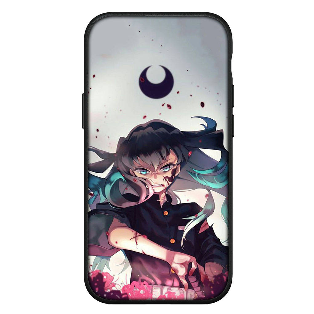 Для Samsung Galaxy S24 S23 iPhone 16 15 14 Xiaomi Redmi Note 13 12 11 Plus 9 Pro Max X XR Чехол Muichiro Tokito Demon Slayer Kamado Tanjiro OPPO Huawei