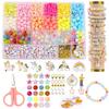 Handmade Cross-Border Beading DIY Jewelry Kit: Bracelet Accessories with Loose Beads for Kids