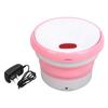 Портативная стиральная машина Озоновая очистка Мини складная стиральная машина для детской одежды Розовая