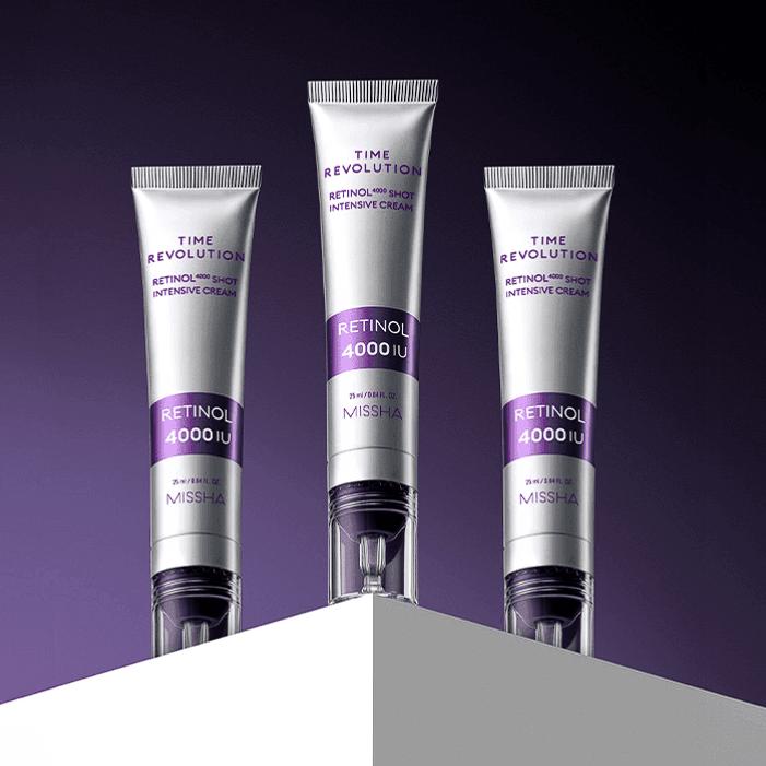 MISSHA Time Revolution Retinol 4000 Shot Intensive Cream 25ml