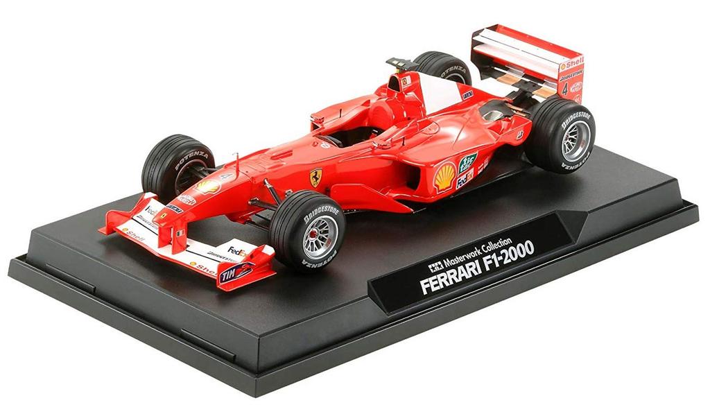 Tamiya Коллекция шедевров Ferrari 2000 French GP окрашенная полная модель 21113 полный продукт 1/20 № 113 F-1 № 4