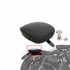 JPMODAO X 48 Rear Seat Cushion with Rear Passenger Seat Belt for Motorcycles Iron Forty Eight Seventy Two XL1200V (Sportster 883, 883, 48, XL1200X,