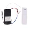 Universal Ceiling Fan Remote Control Kit Replacement 6-Speed Remote Receiver Controller For Home Ceiling Fan Light
