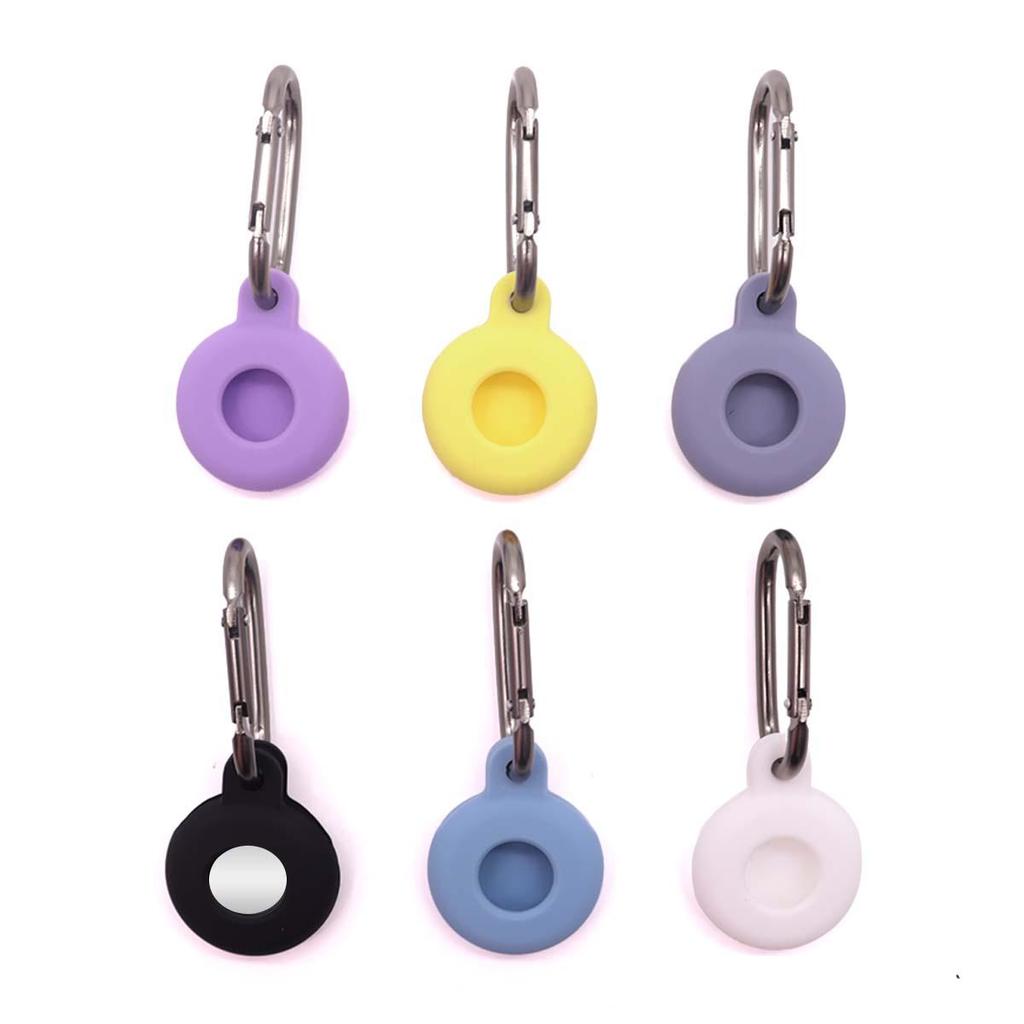 Силиконовый защитный чехол для локатора Apple Airtag - Защитный чехол для трекера от потери