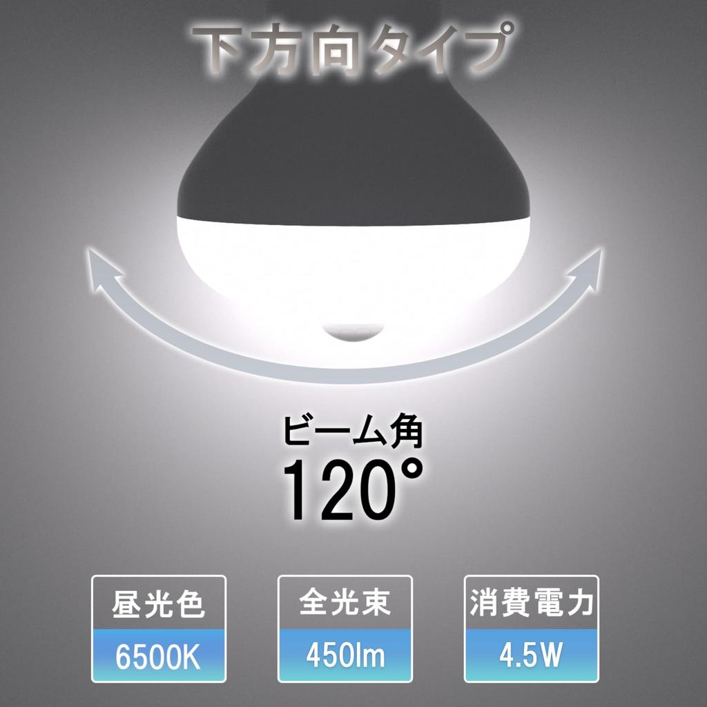 ORALUCE LED Light Bulb E17 Base Motion Sensor Light Bulb Reframp Type 40W Equivalent Daylight Color 6500K 450lm Automatic Turn With Sensor Prevents