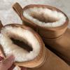 Zhou Dongyu Velvet Thick-soled Wool Snow Boots New Outer Wear Winter Warm Fluffy Short Boots