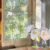 Green Plant Vine 3D Glass Film Application Sunshade Window Sticker Home Decoration Stickers Flower Shaped Window Film Home Decor