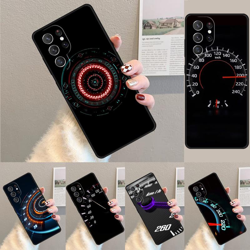 Чехол-накладка на телефон с дизайном приборной панели автомобиля для Samsung Galaxy S24 S25 Ultra S21 S22 Ultra S10E Note 10 Plus Note 20 FE S23