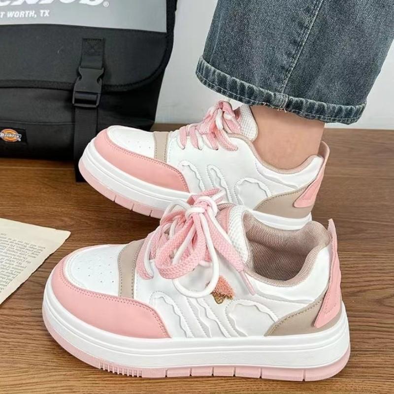 Kawaii модные повседневные кроссовки для женщин весна осень новые дизайнерские спортивные кроссовки женские цветные туфли на платформе женские